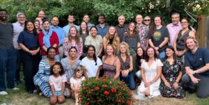 DCAC staff and families smiling